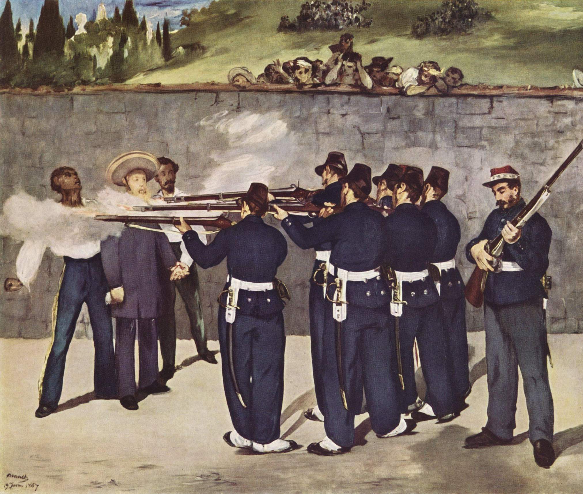 マキシミリアンは1869年に「メキシコ皇帝」即位問題で既にメキシコで処刑されていた