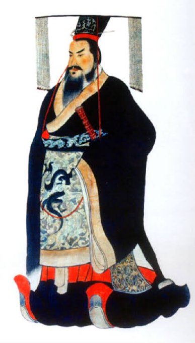 始皇帝は初めて中国を統一した人物