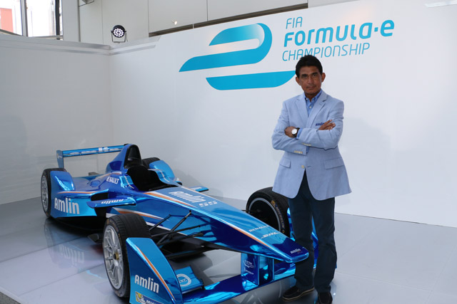 電気自動車のF1「フォーミュラE」に2013-2014、2015-2016シーズンに参戦した