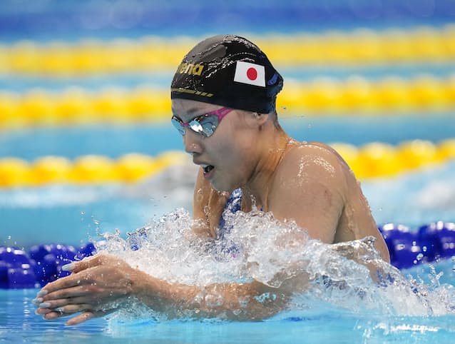 2022年、平泳ぎ200mで初優勝をして日本代表選手として選出