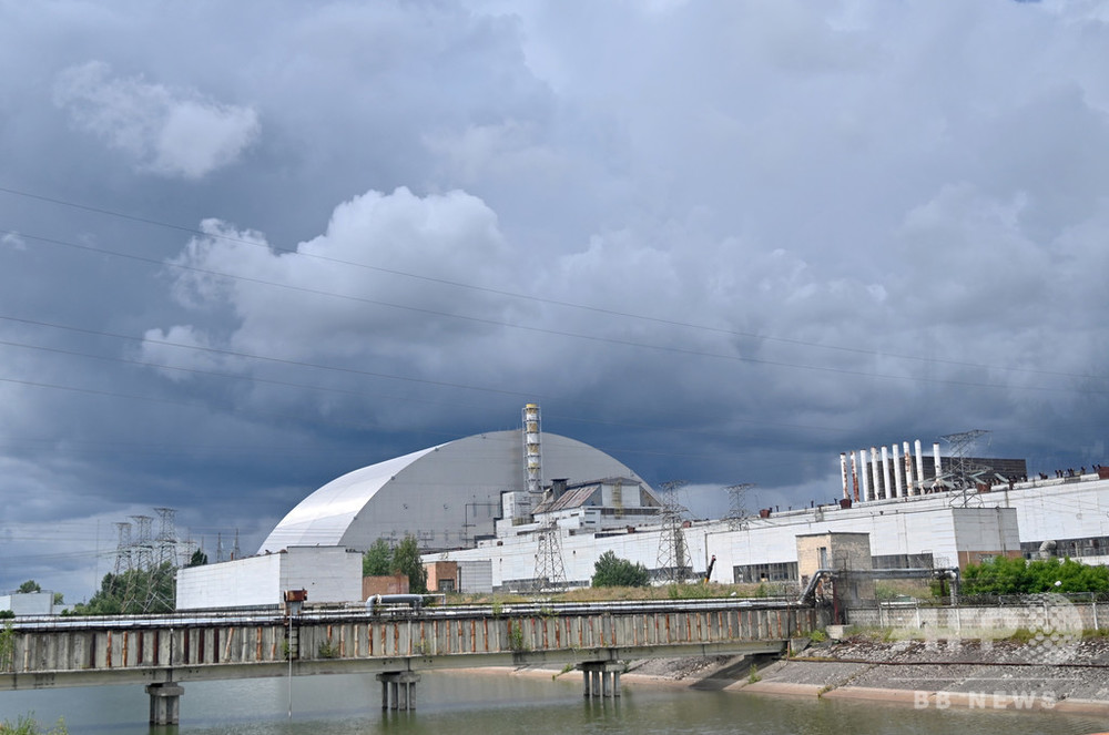 チェルノブイリ原発4号機覆う巨大シェルター、正式稼動開始 ウクライナ　写真14枚　国際ニュース：AFPBB News