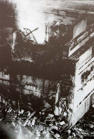 チェルノブイリ原発事故を間近で撮影した写真