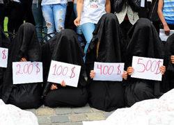 イスラム国に性奴隷にされた女性被害者は多い